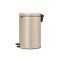 Бак для сміття Brabantia Pedal Bin 20 л | шампань бежевий (304460)
