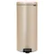 Бак для сміття Brabantia Pedal Bin 30л | шампань бежевий (304484)