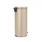 Бак для сміття Brabantia Pedal Bin 30л | шампань бежевий (304484)