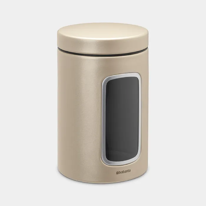 Ємність Brabantia Window Canister | 1.4 л | шампань (304828)