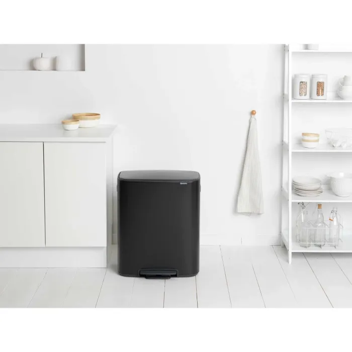 Бак для сміття Brabantia Bo | 60 л | чорний (211362)