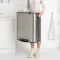 Бак для сміття Brabantia 60л | сріблястий матовий (211324)