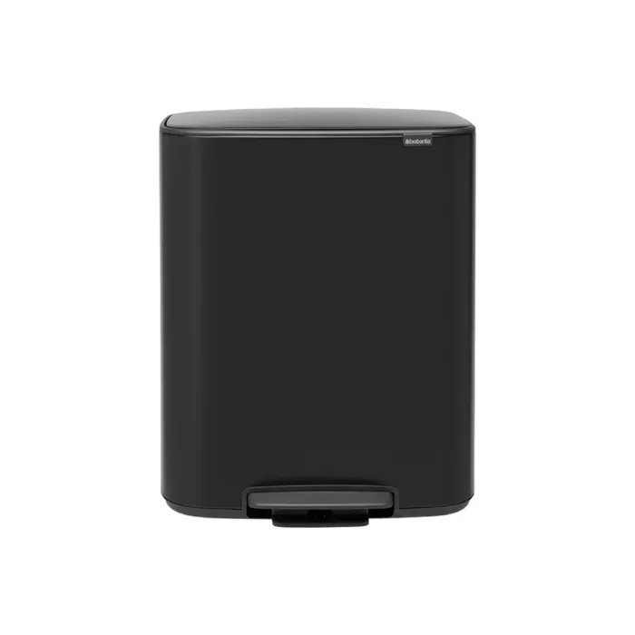 Бак для сміття Brabantia з педаллю 2х30л | чорний (211508)