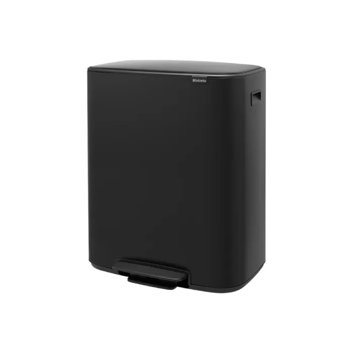 Бак для сміття Brabantia з педаллю 2х30л | чорний (211508)