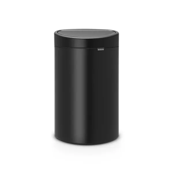 Бак для сміття Brabantia Touch Bin New | об'єм 40 л | чорний (114946)