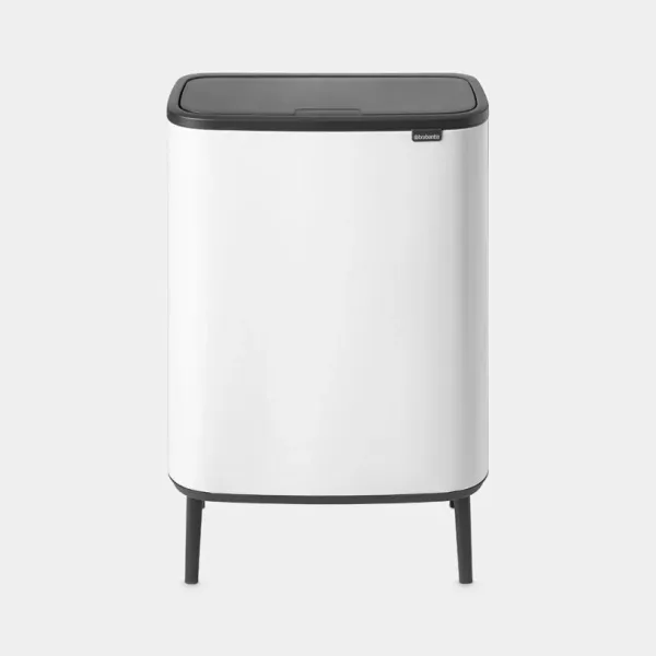 Бак для сміття Brabantia Bo Waste Bin Hi | об'єм 60 л | білий (130205)