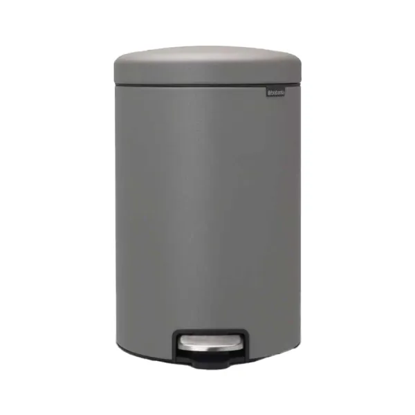 Бак для сміття Brabantia Pedal Bin Newicon | об'єм 20 л | сірий (119163)