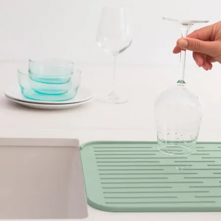 Сушилка для посуды Brabantia силиконовая | 43.8х32.5х0.9 см (203329)