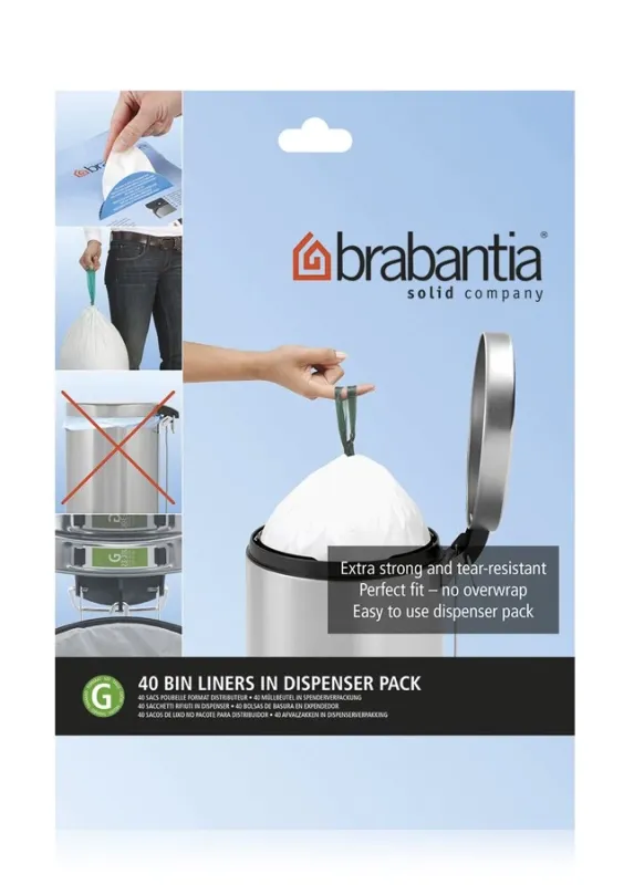 Набір пакетів Brabantia G | 40 шт. (375668)