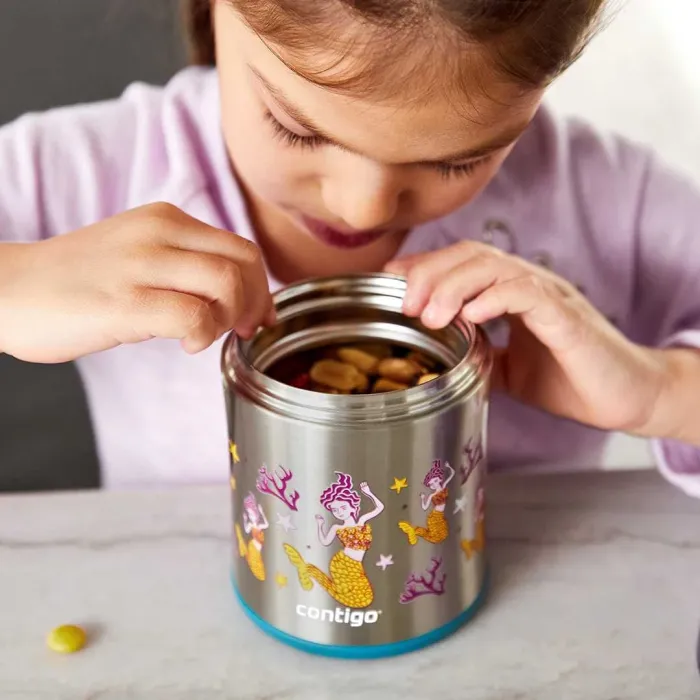 Термос Contigo Kids Foodjar Eggplant | дитячий | 0.3 л | різнокольоровий (2136764)