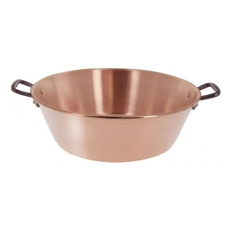 Фото - Інший кухонний посуд De Buyer Мідний таз  Copper | 9л | 38см  (6200.38N)