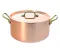 Каструля De Buyer Inocuivre | об'єм 5.2 л | мідний | з кришкою (6447.24)