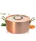 Каструля De Buyer Inocuivre | об'єм 5.2 л | мідний | з кришкою (6447.24)