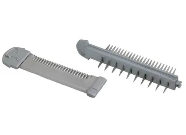 Гребінка для овочерізки De Buyer двостороння | 2 і 7 мм | сірий (2015.93)