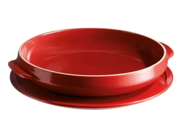 Набір посуду Emile Henry тарт-татен | 28 см | червоний | 2 шт. (343699)
