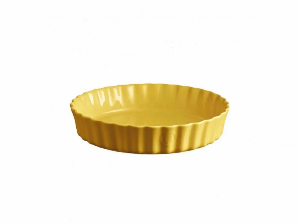 Фото - Форма для випічки й запікання Emile Henry Форма для запікання  Ovenware | діаметр 28 см | жовтий  (906028)