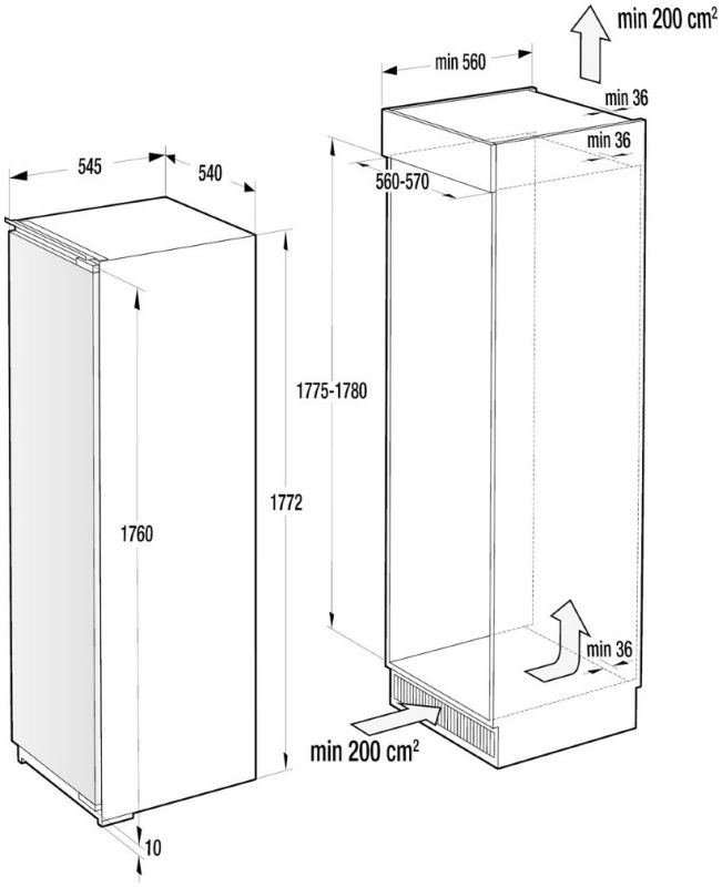 Холодильник Gorenje RI2181A1