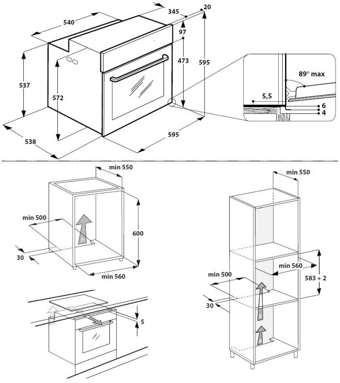 Духова шафа Whirlpool AKZ 96230 S