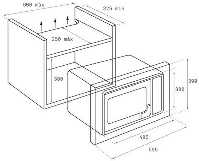 Мікрохвильова піч Teka MS 620 BIS BK 40584010