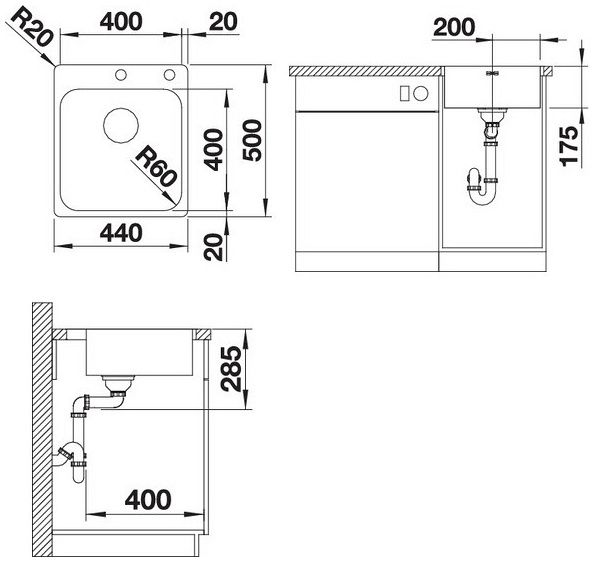Мийка Blanco SUPRA 400-IF/A R12 526353