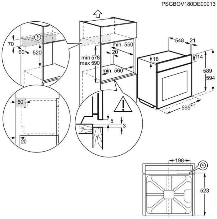 Духова шафа Electrolux EOE7P31Z