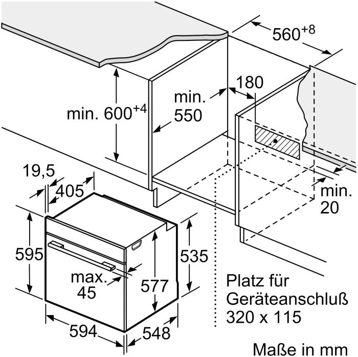 Духова шафа Bosch HMG6764B1