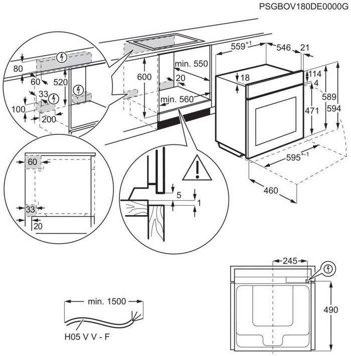 Духова шафа Electrolux KOAAS31CX