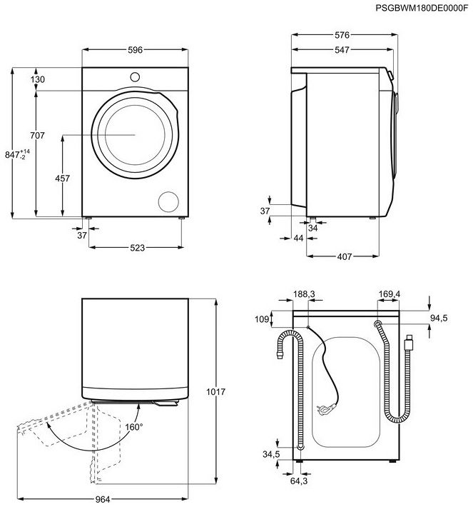 Пральна машина Electrolux EW7F348SU