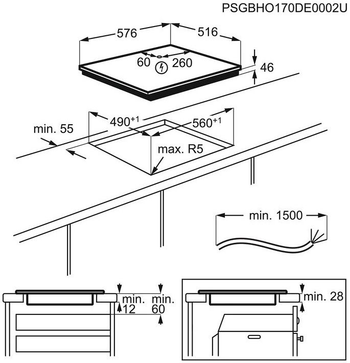 Варильна поверхня Electrolux IPE6440KX