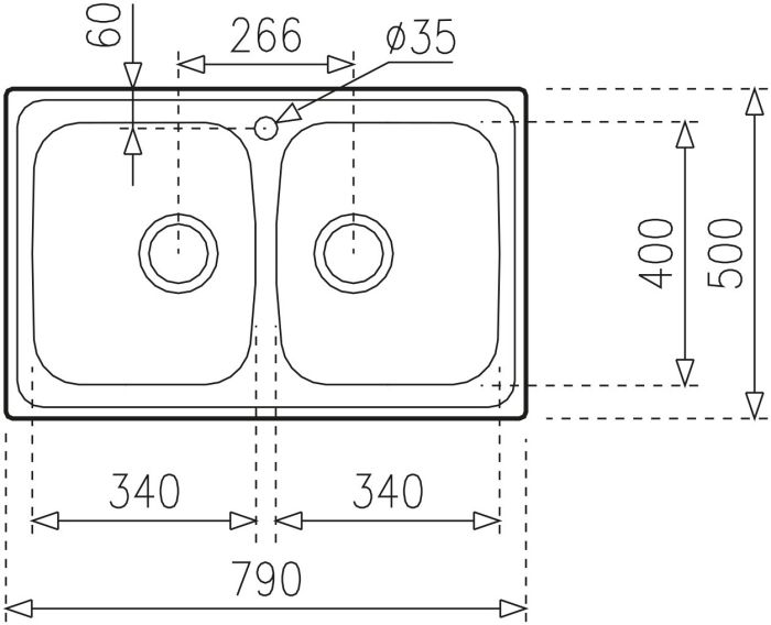 Мийка Teka Universe 80 T-XP 2B 115040011