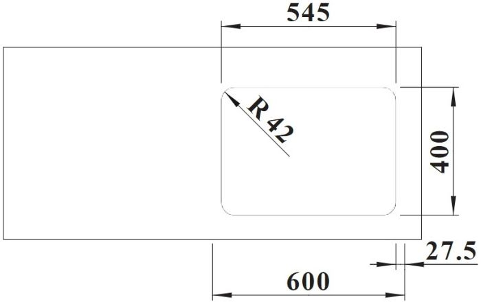 Мийка Blanco SOLIS 340/180-U 526129