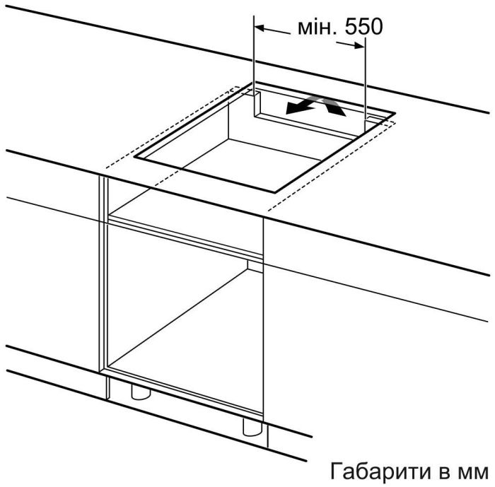 Варильна поверхня Bosch PUG61KAA5E