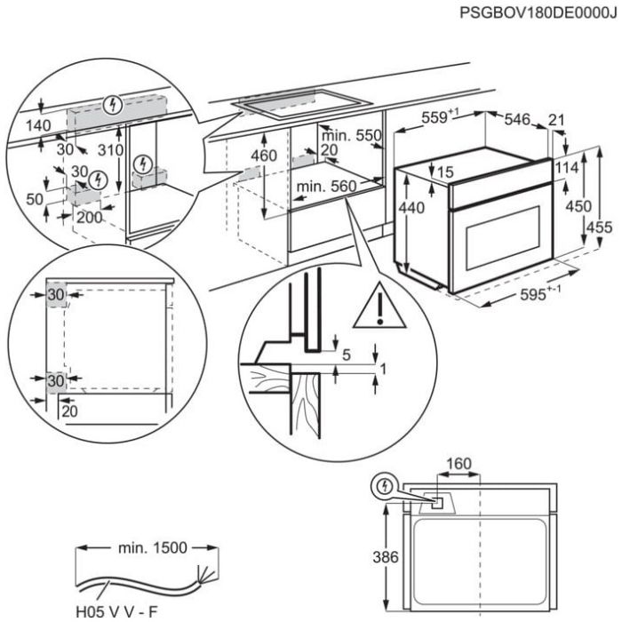 Мікрохвильова піч Electrolux EVM8E08X