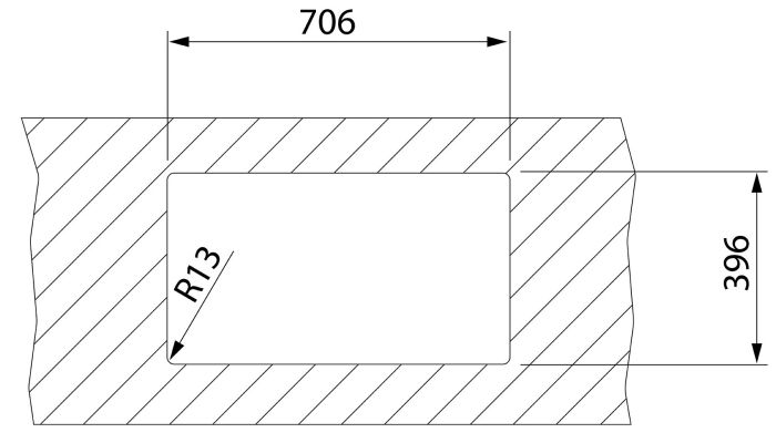 Мийка Teka BE LINEA 71.40 115000066