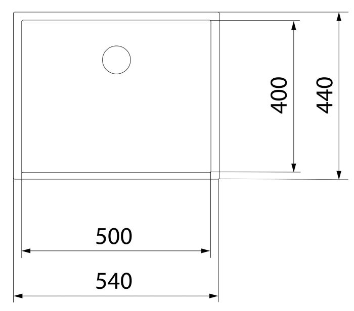 Мийка Teka BE LINEA 50.40 115000065