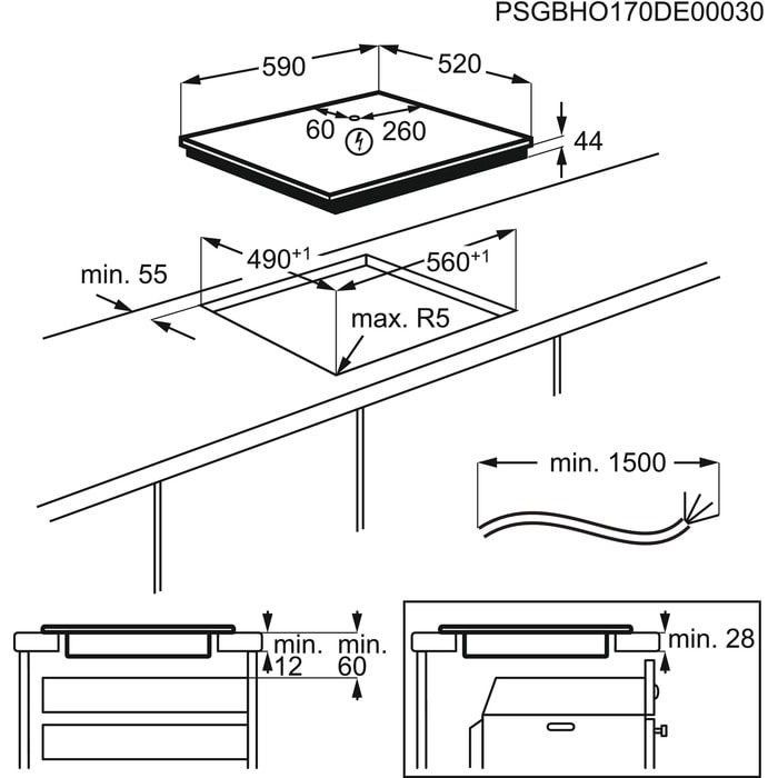 Варильна поверхня Electrolux EIP6446