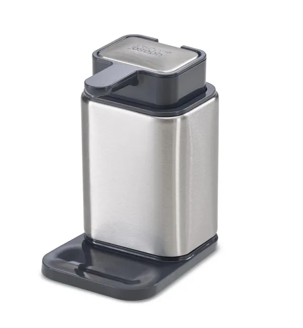 Диспенсер для мила Joseph Joseph Surface | 10.6х14.5х7.9 см | сріблястий (85113)
