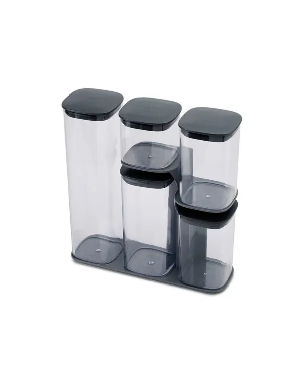 Набір ємностей Joseph Joseph білий з сірим | 6 предметів (81071)