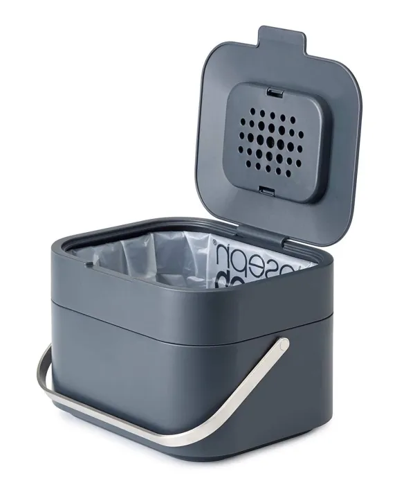 Контейнер для сміття Joseph Joseph Stack | об'єм 4 л | сірий (30016)