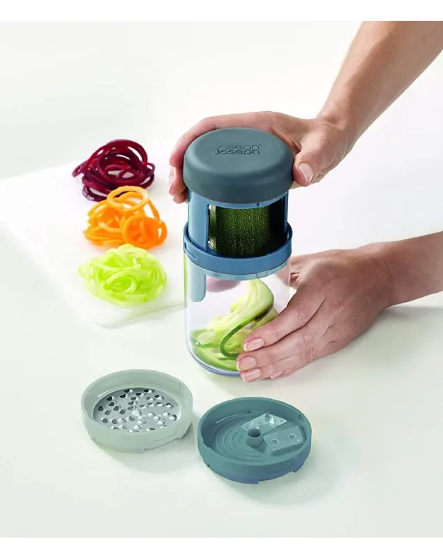 Овочерізка спіральна Joseph Joseph Spiro Spiralizer | синя (20158)