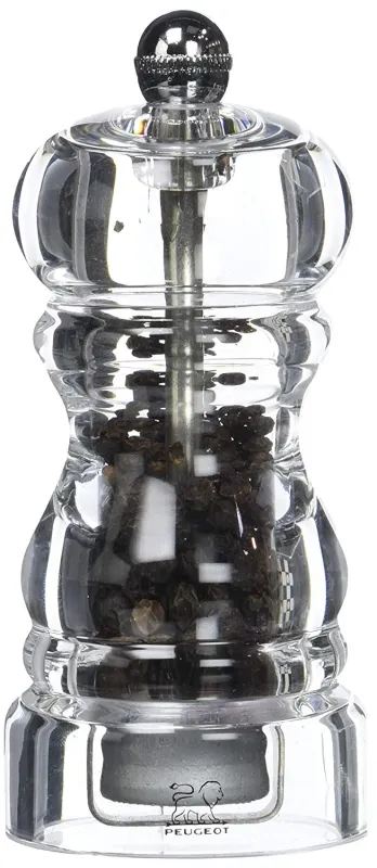 Млин для перцю Peugeot Nancy | висота 12 см | прозорий (900812)