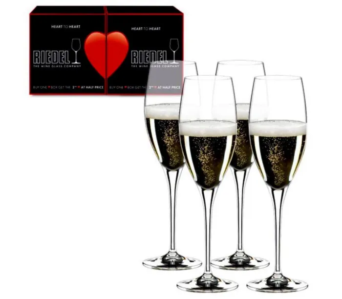 Келихи для шампанського Riedel Heart To Heart 0.33 л (5409/08)