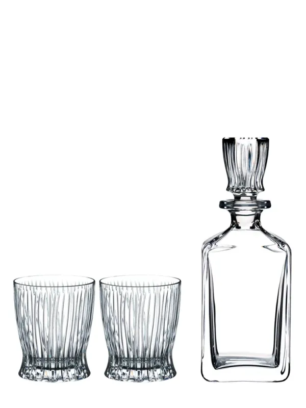 Набір склянок і графин Riedel Tumbler Collection | Fire Whisky (5515/02 S1)