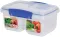 Контейнер харчовий Sistema Klip It | прозорий синій (1620)