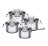 Набір каструль Sola Juvia | сріблястий (13JUVI 004)
