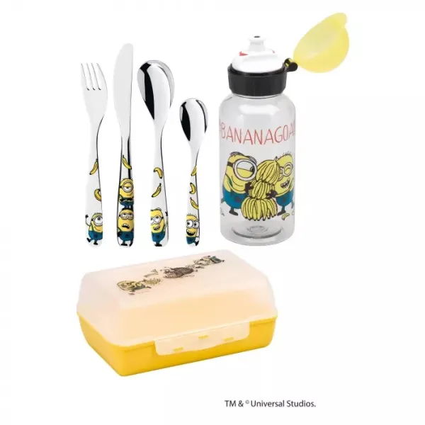 Набір посуду WMF Minions | дитячий | 6 предметів (12 8607 9980)