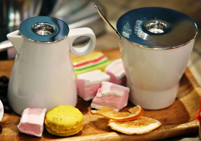 Цукорниця WMF Barista | біла з ложкою (06 3355 6040)