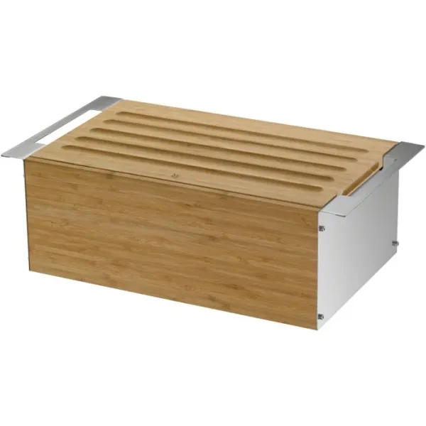 Хлібниця з дошкою WMF 43x25x15 см | сріблясто-коричневий (06 3446 6040)